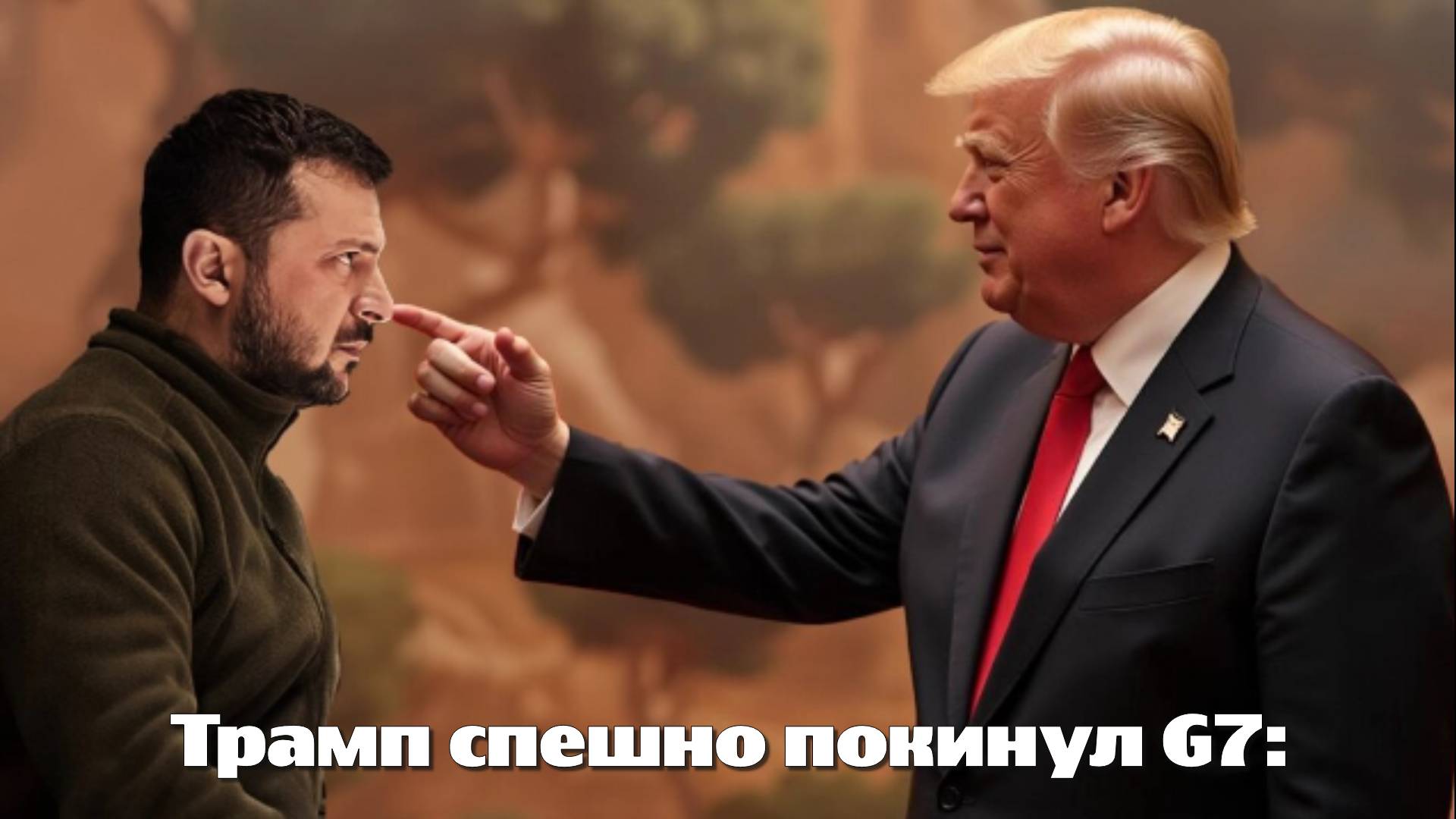 Трамп спешно покинул G7: Что скрывается за срочным отъездом и сорванной встречей с Зеленским?