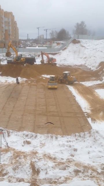 Разработка котлована г  Красногорск3