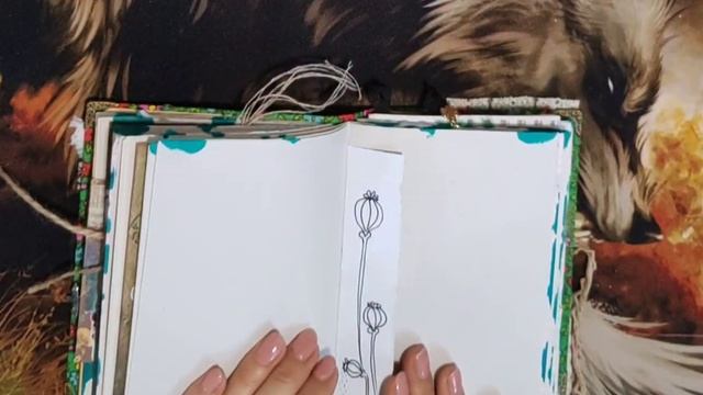Гримуар зеленой ведьмы скрапбукинг