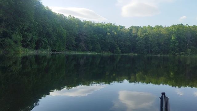 Ранова, неожиданно чистая вода в затоне