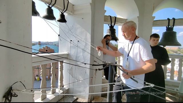 Сергей Беляков, фестиваль "Колокола Сибири" 2025,  колокольный звон в Спасском соборе, г. Минусинск