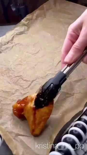 🍗Глазированные крылышки.