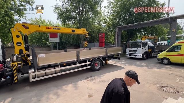 Новые Dong Feng C180 КМУ Hyva 6,3T 12.6m @specmoscow