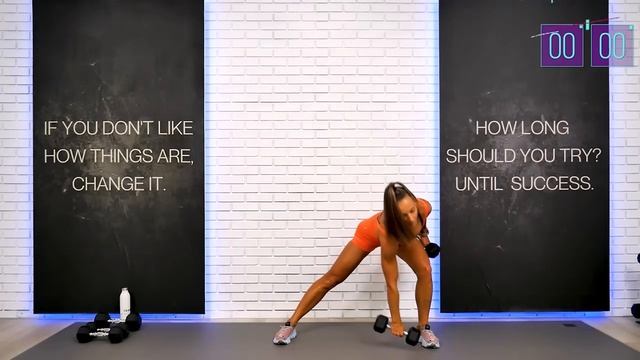 Juliette Wooten 60-MIN SUPER INTENSE TABATA WORKOUT (fast weight loss, total body sculpt for lean mu