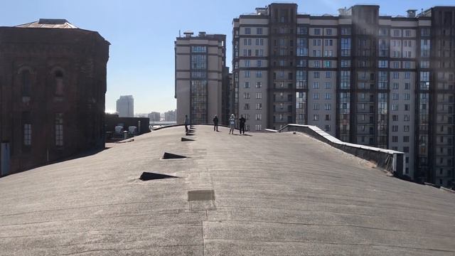 Крыша завода «Скороход»  построенный  немцем. Московский район.