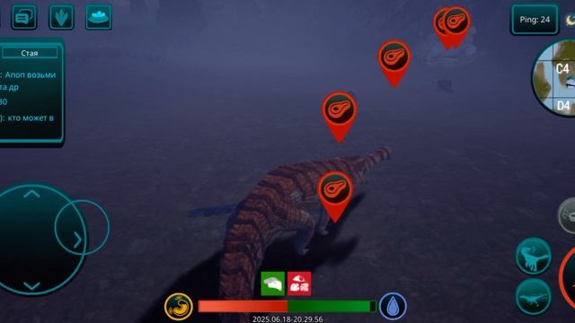 Дофига КАРНО приключение саркозуха в The cursed dinosaur isle