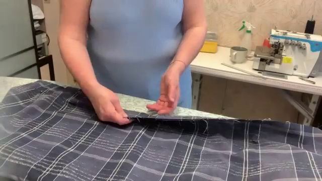 5. Втачивание рукавов и боковых швов. Выкраивание нижнего и верхнего воротника. Примерка.