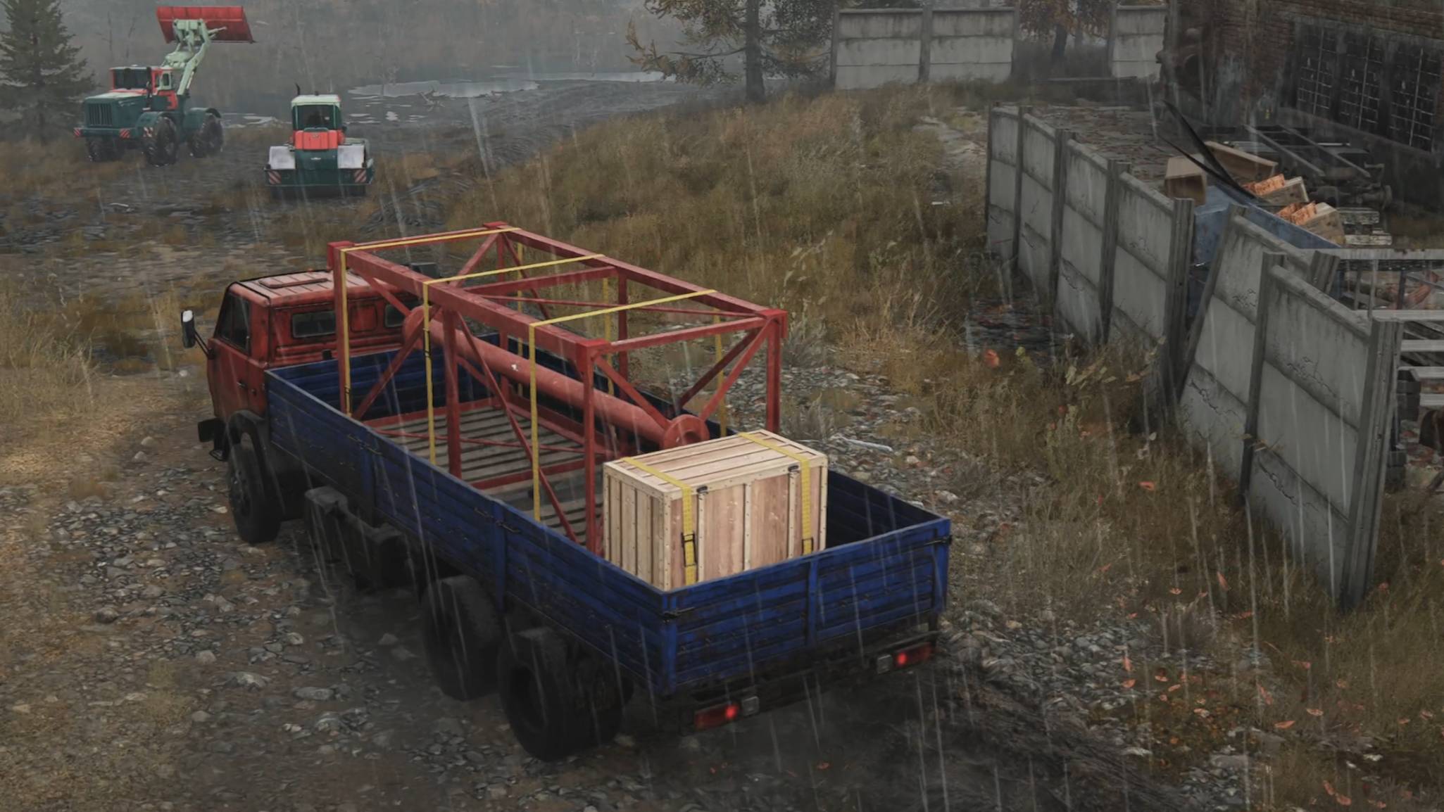 ПРОХОЖДЕНИЕ КАРТЫ ЗАВЕСА В ИГРЕ RoadCraft Ч-6 Делаю дорогу для доставки каркаса #roadcraft #games
