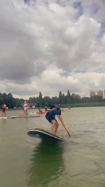 Тренировочный процесс в SUP Лагере