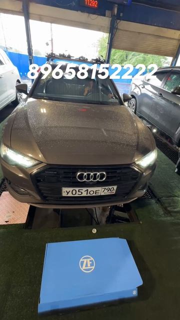 Полная аппаратная замена масла в коробке. #audia6 #volkswagentouareg #заменамаславакпп
