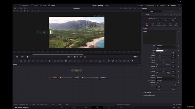 39 - Creating a Text Animation in Fusion