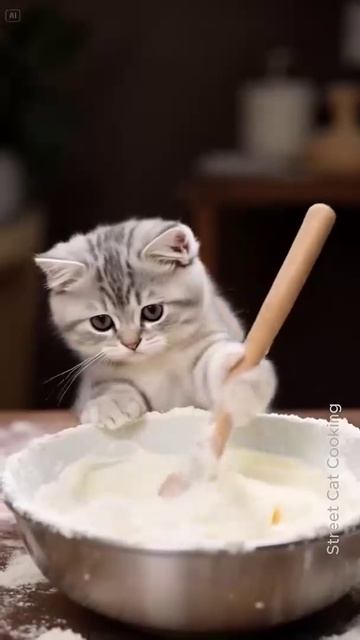Котик - гурман