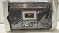 ВИНТАЖНЫЙ бумбокс LASONIC TRC-909 с квадратным динамиком AM/FM-Тайвань-1977-1981-годы производства