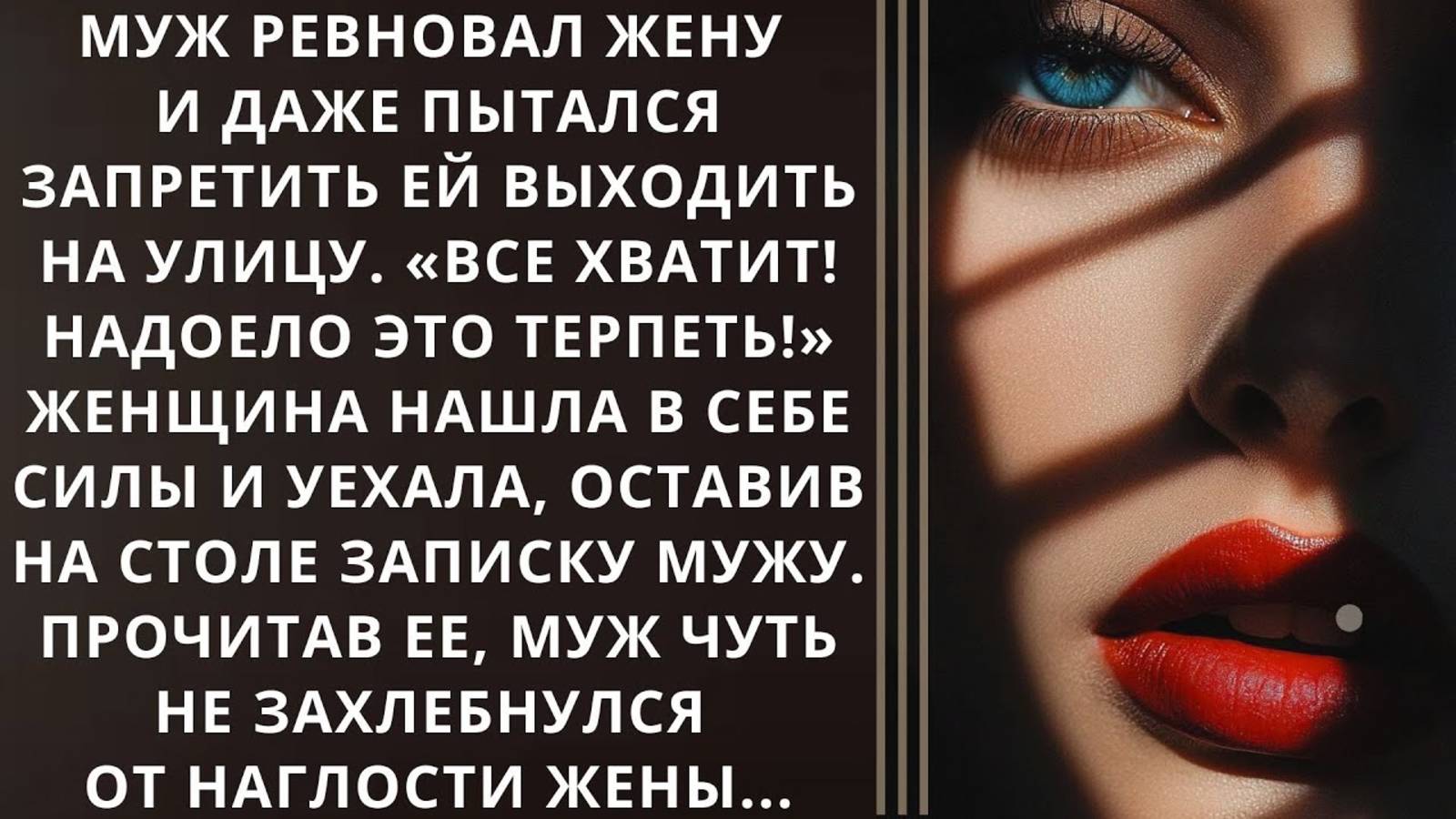 Истории из жизни. Муж ревновал жену Аудио рассказы, Жизненные истории слушать