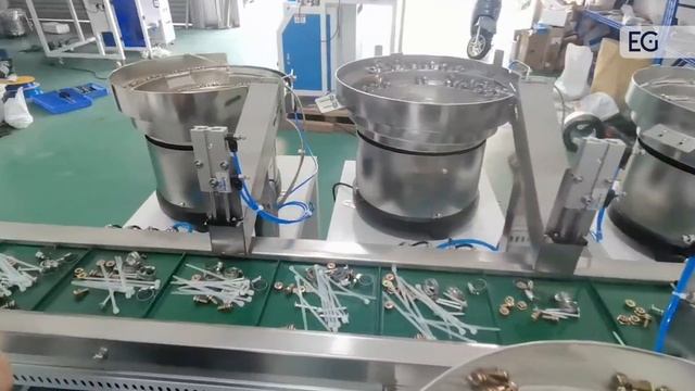 Счётно-фасовочная машина для упаковки метизов TY-320-4P-PD (с конвейером)