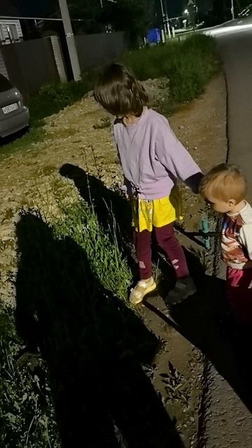 Сынок впервые видит ёжика