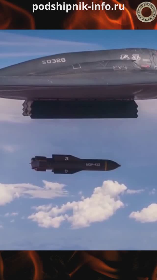 13-тонная авиабомба GBU-57 / 13-ton aerial bomb GBU-57