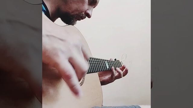 Фрагмент пьесы для гитары - Guitar piece fragment