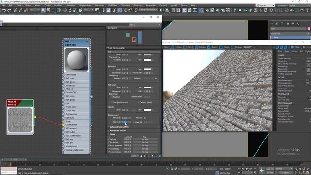 0304 Corona Material Bump Displacement