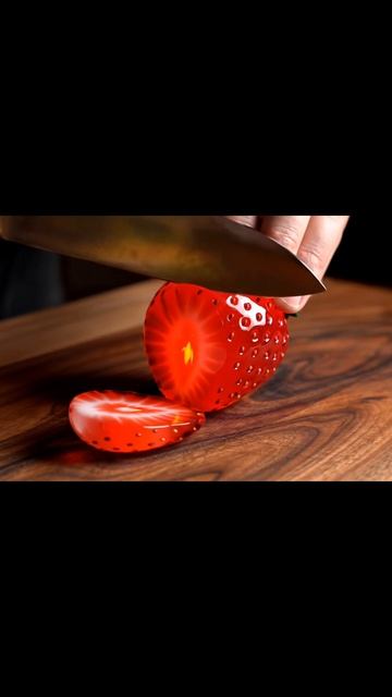 ASMR нарезка фруктов