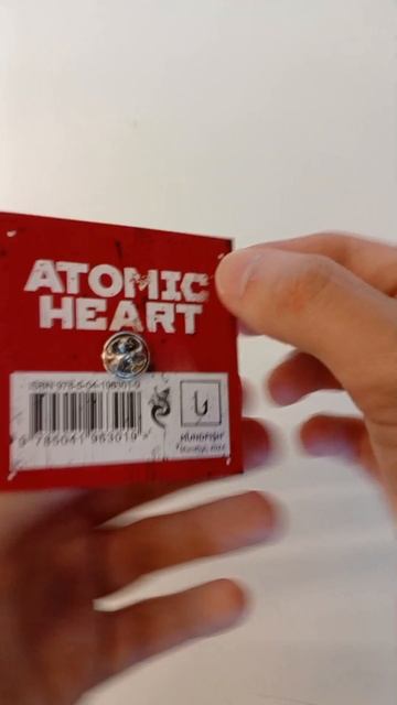 Значок металлический. Atomic Heart
