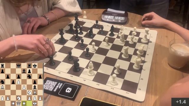 ОТДАМ предпочтение САБИНОЧКЕ! Сабиночка vs ЛавТи #chess #шахматы #repchess #блиц