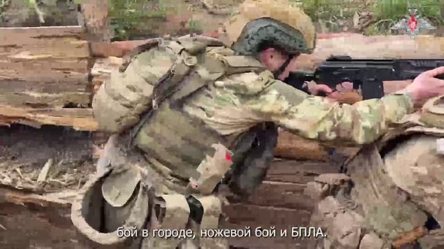 Боевая подготовка штурмовых подразделений группировки войск «Север»