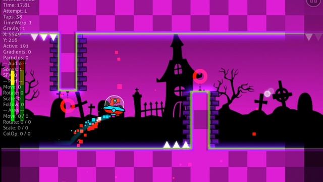 GEOMETRY DASH WORID проходил все уровни робтоп за 1 попытку