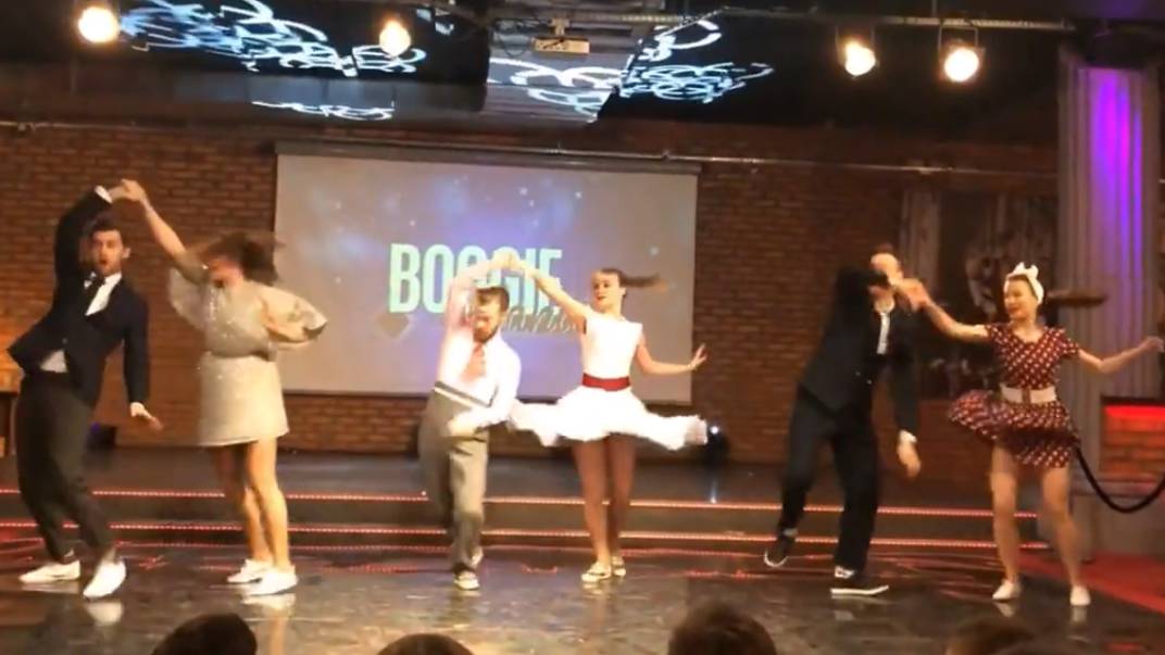 Boogie Woogie Showcase - Three Couples! Танцы