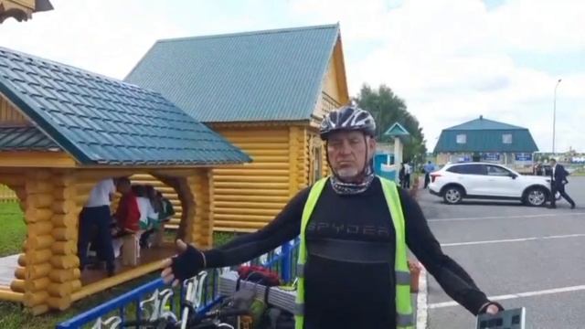 Велотурист Рөстәм Гарипов