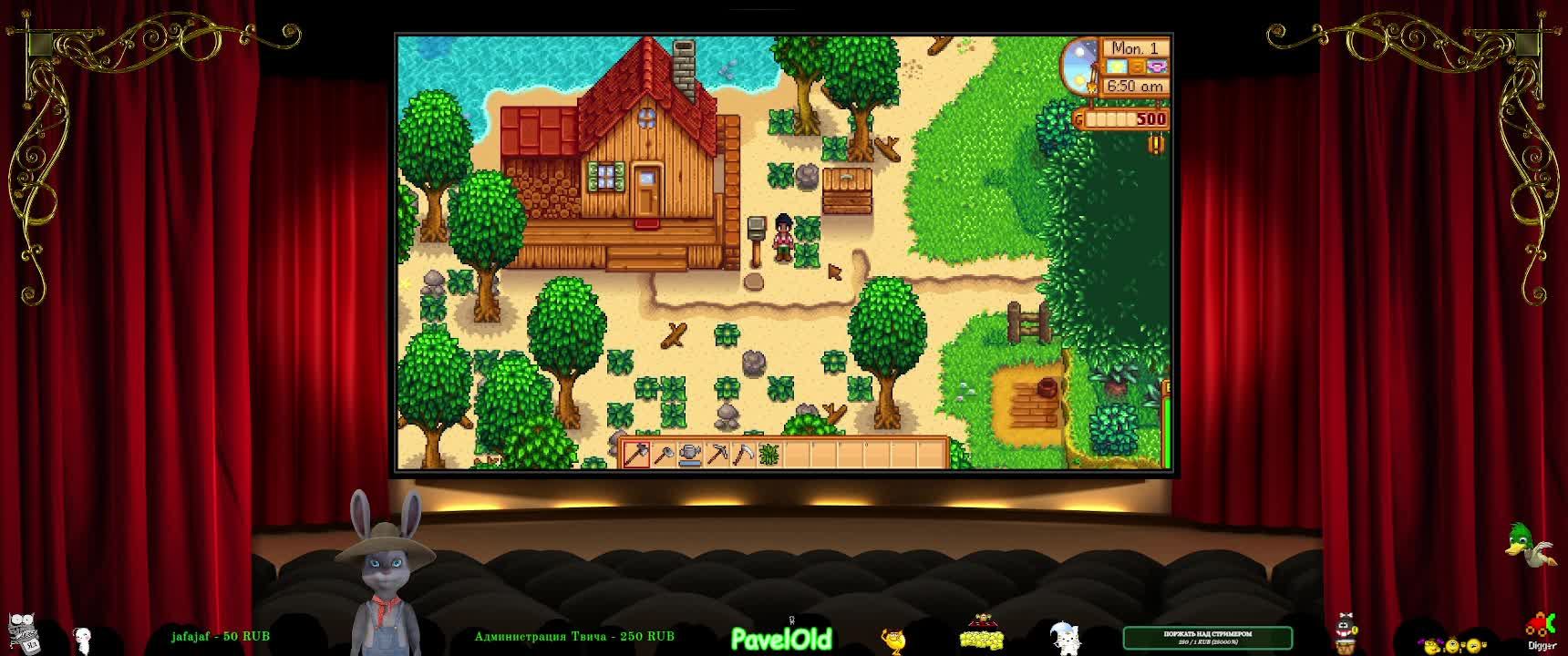 Stardew Valley (с модом времени)