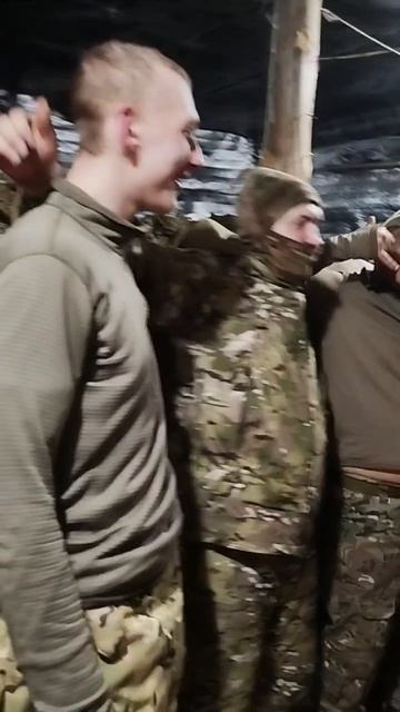 за 3 часа до выхода в штурма