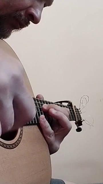 Фрагмент пьесы для гитары - Guitar piece fragment