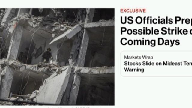 ‼️🇺🇸🇮🇷США готовятся к возможному удару по Ирану — уже на этих выходных, — Bloomberg