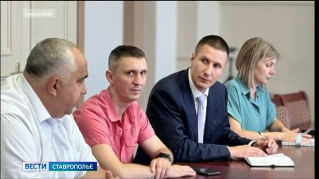 Участник СВО проходит стажировку по программе «Герои Ставрополья» в миндоре края