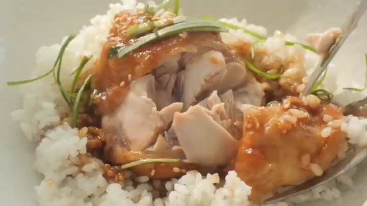 Куриные бёдра в соусе Терияки...🍗🍚😋