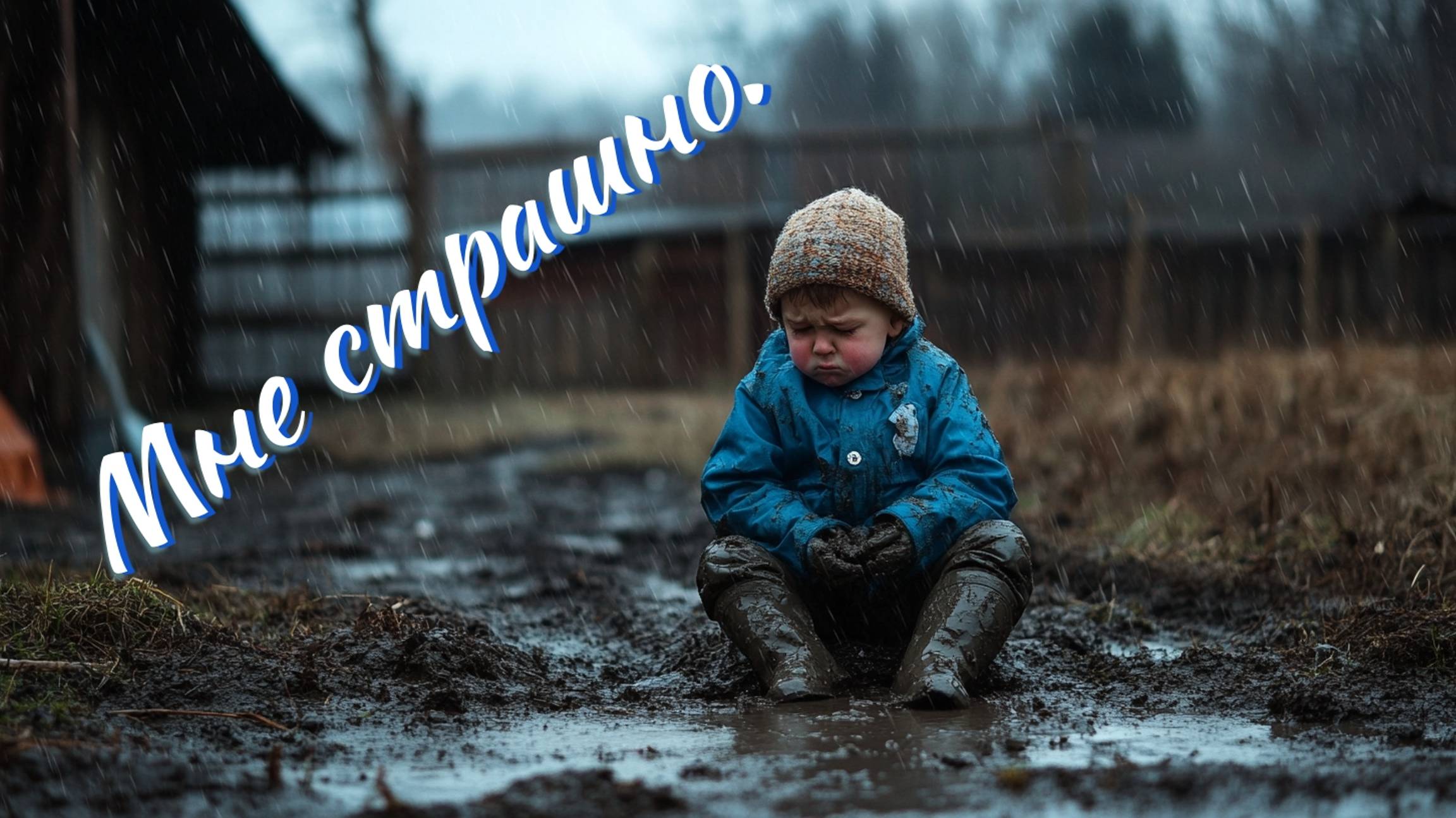 Деревенское детство.