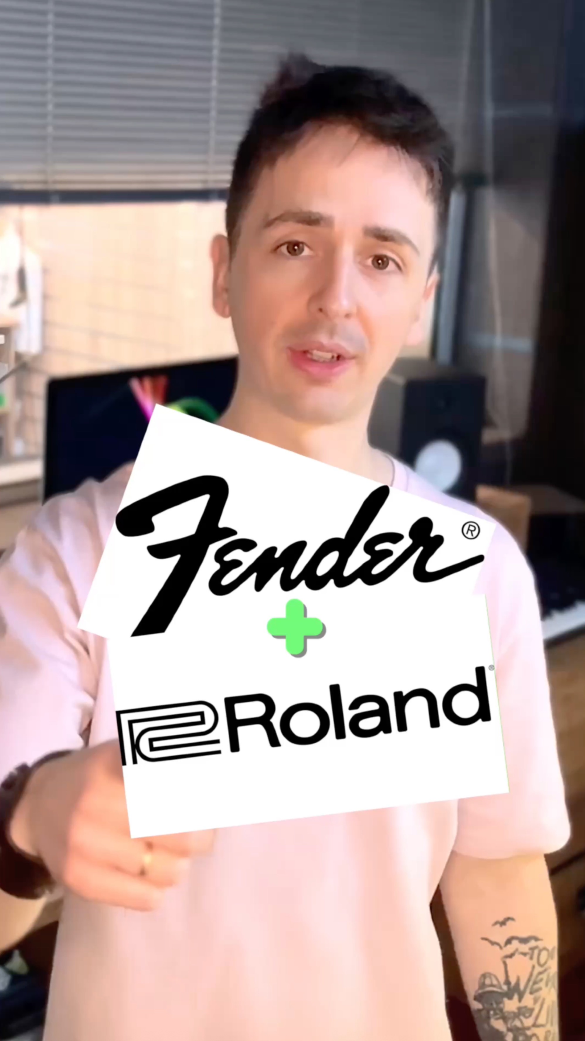 🎸 Гитара-синтезатор Roland и Fender | внезапная коллаба музыкальных фирм #roland #fender