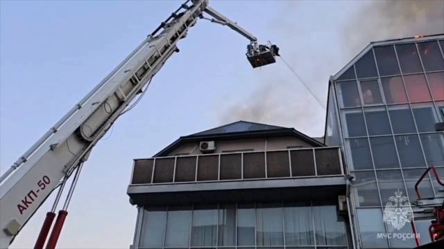 Пожар город Махачкала 18.06.2025г.