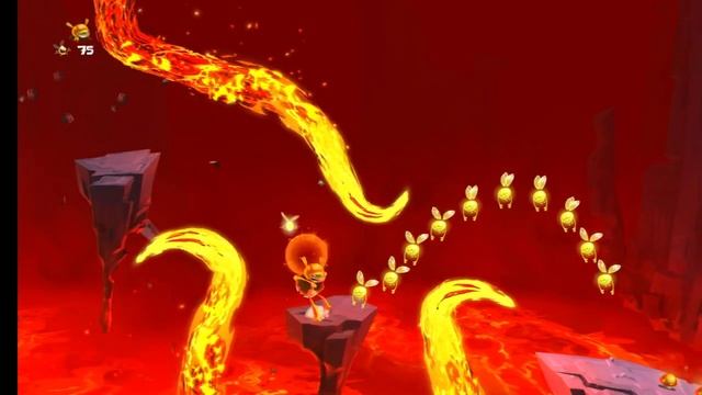 Rayman Legends. 71. Этап Очень опасный рой