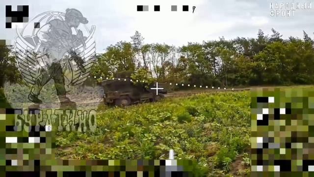 Буратино из 11 гв одшбр хорошенько поохотился в Сумской области с помощью оптоволоконных дронов !!!