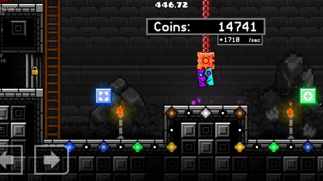 платформер кликер в Geometry dash