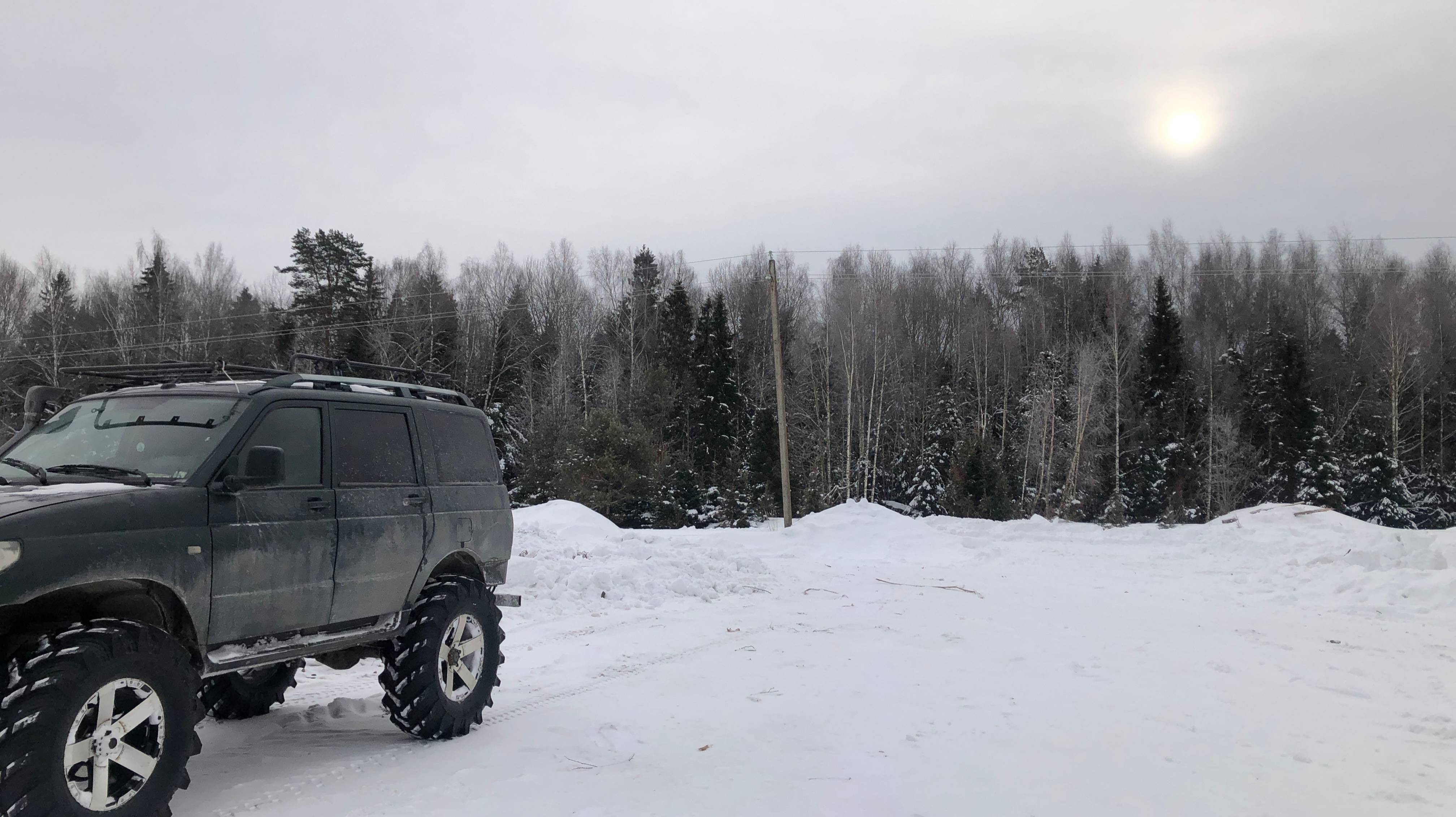 Поездка на деревню колдунов в феврале. Ночевка в поле, -28 гр.