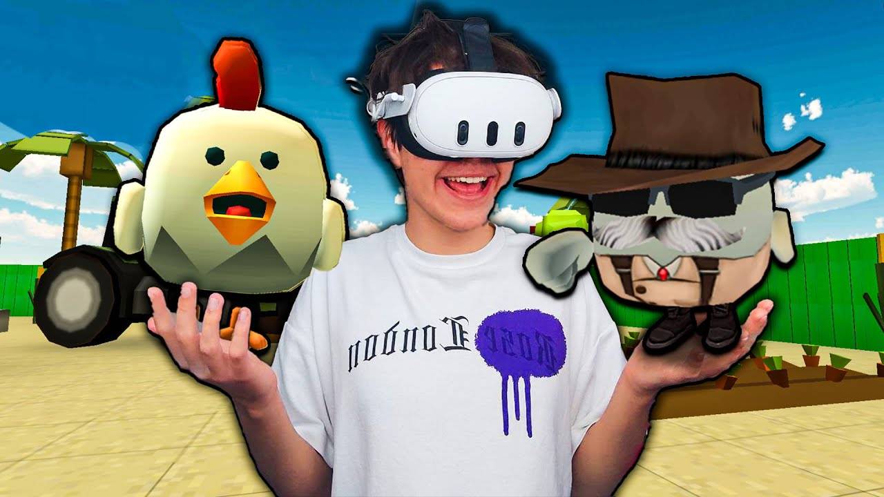 ЧИКЕН ГАН В ВИРТУАЛЬНОЙ РЕАЛЬНОСТИ - Chicken Gun VR