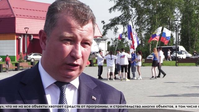Торжественно открыт новый сквер на улице Циолковского