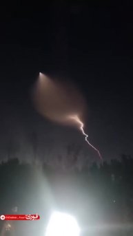 Баллистические ракеты в небе над Израилем