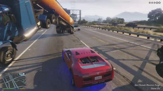 GTA 5 100 Tons Super Car Rampage #16 HD Grand Theft Auto 5