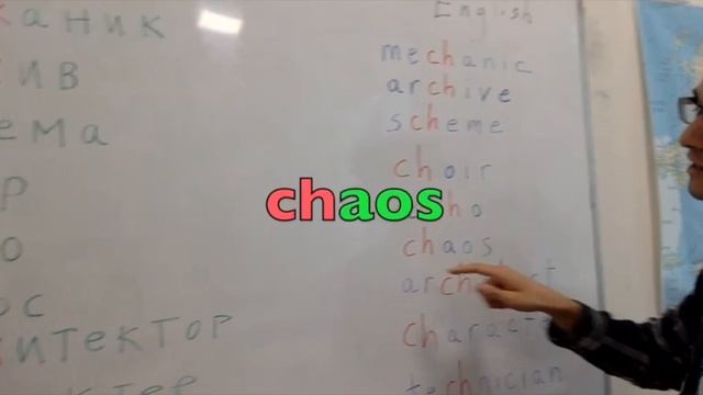 А вы знаете "когда ch на английском произносится [k]"?🤔