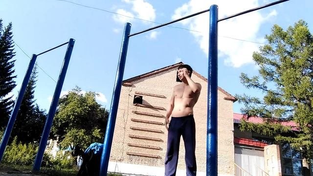 12 one arm pull ups right. 8 one arm pull ups left. One arm dips. One arm muscle ups