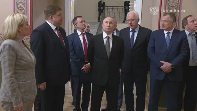 Владимир Путин посещение Санкт-Петербургской консерватории, Санкт-Петербург, 18 июня 2025 года